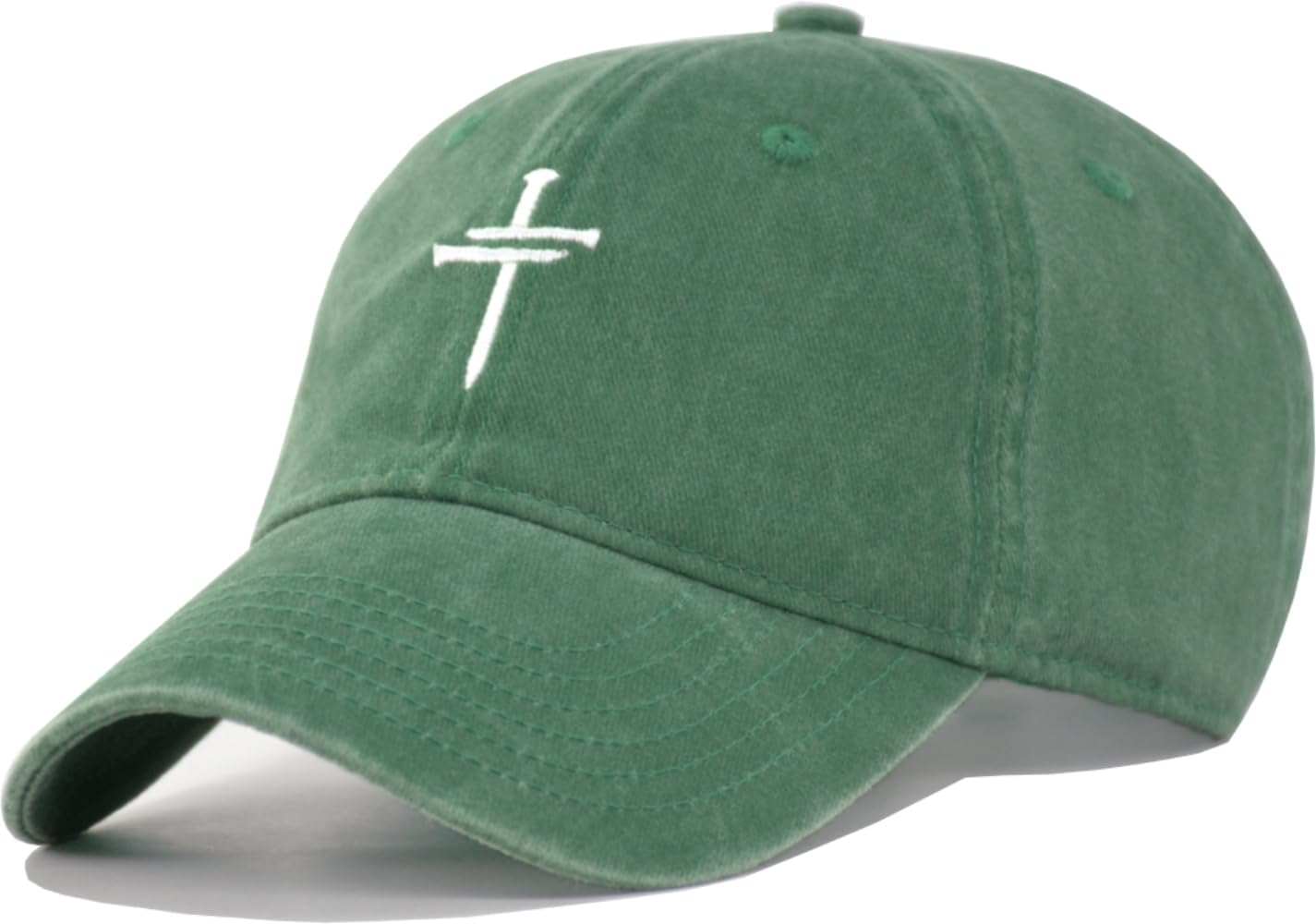 Christian Jesus Cross Vintage Hat Men Women Faith Baseball Hat Ideal Gift for Birthday Christmas Father's Mother's Day