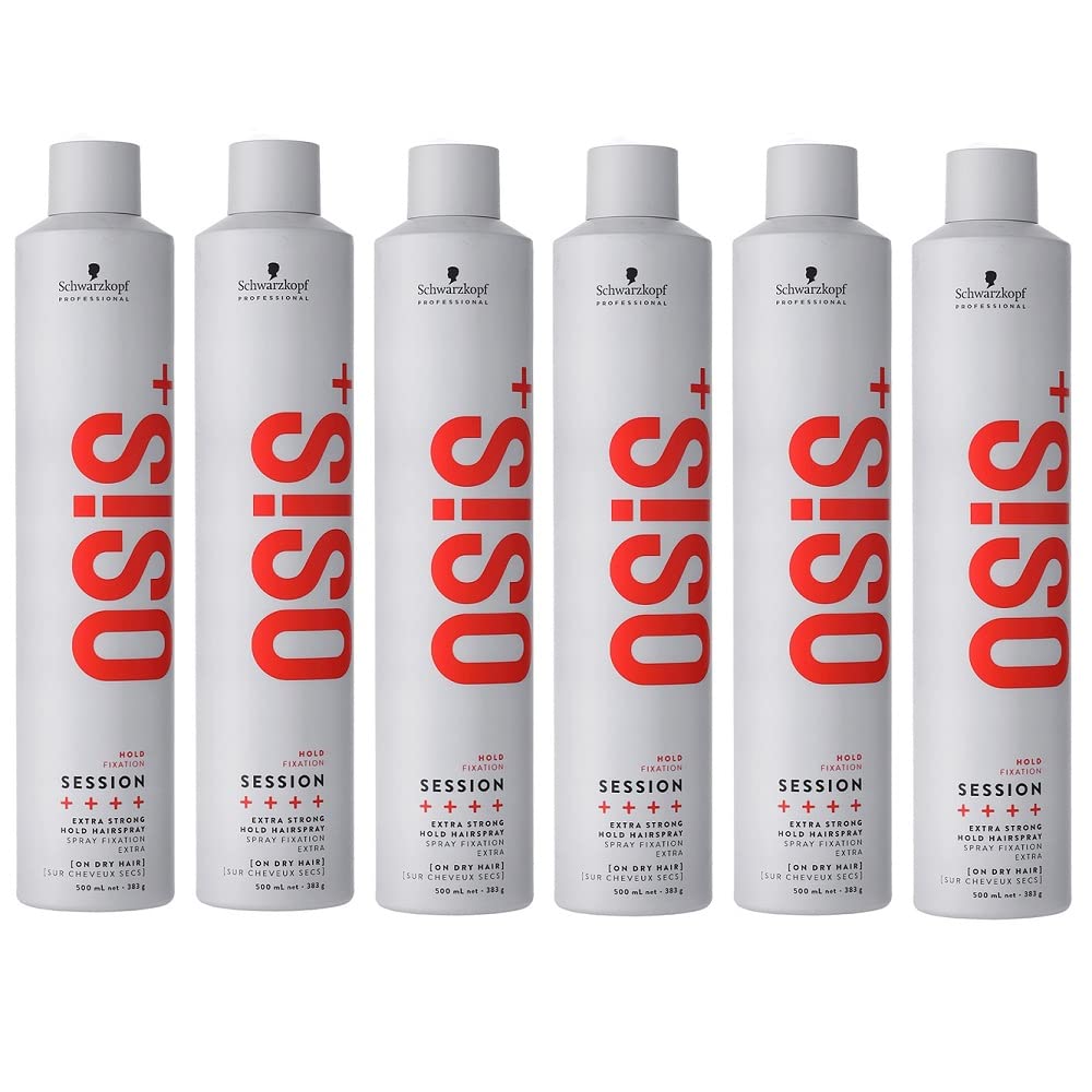 Schwarzkopf OSiS Session Haarspray SET 6 x 500ml