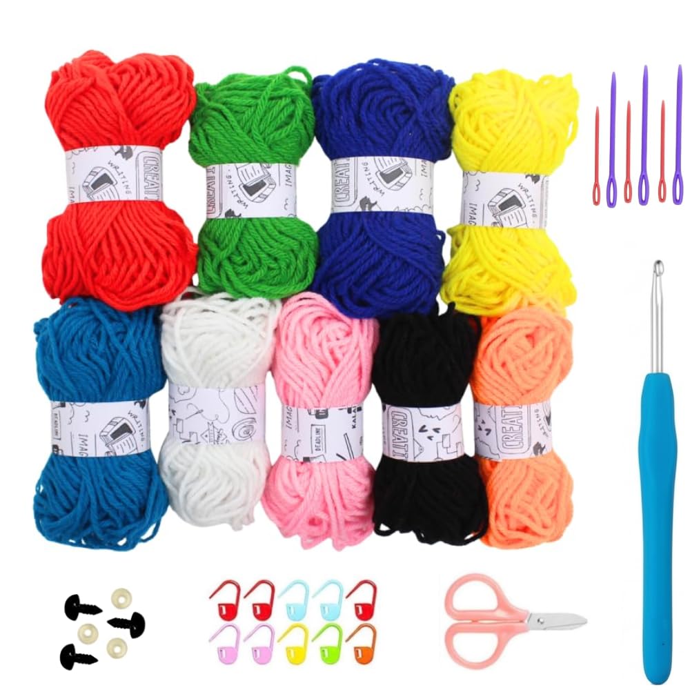 Beginner Crochet Kit - Learn to Crochet FREE SHIPPING -8