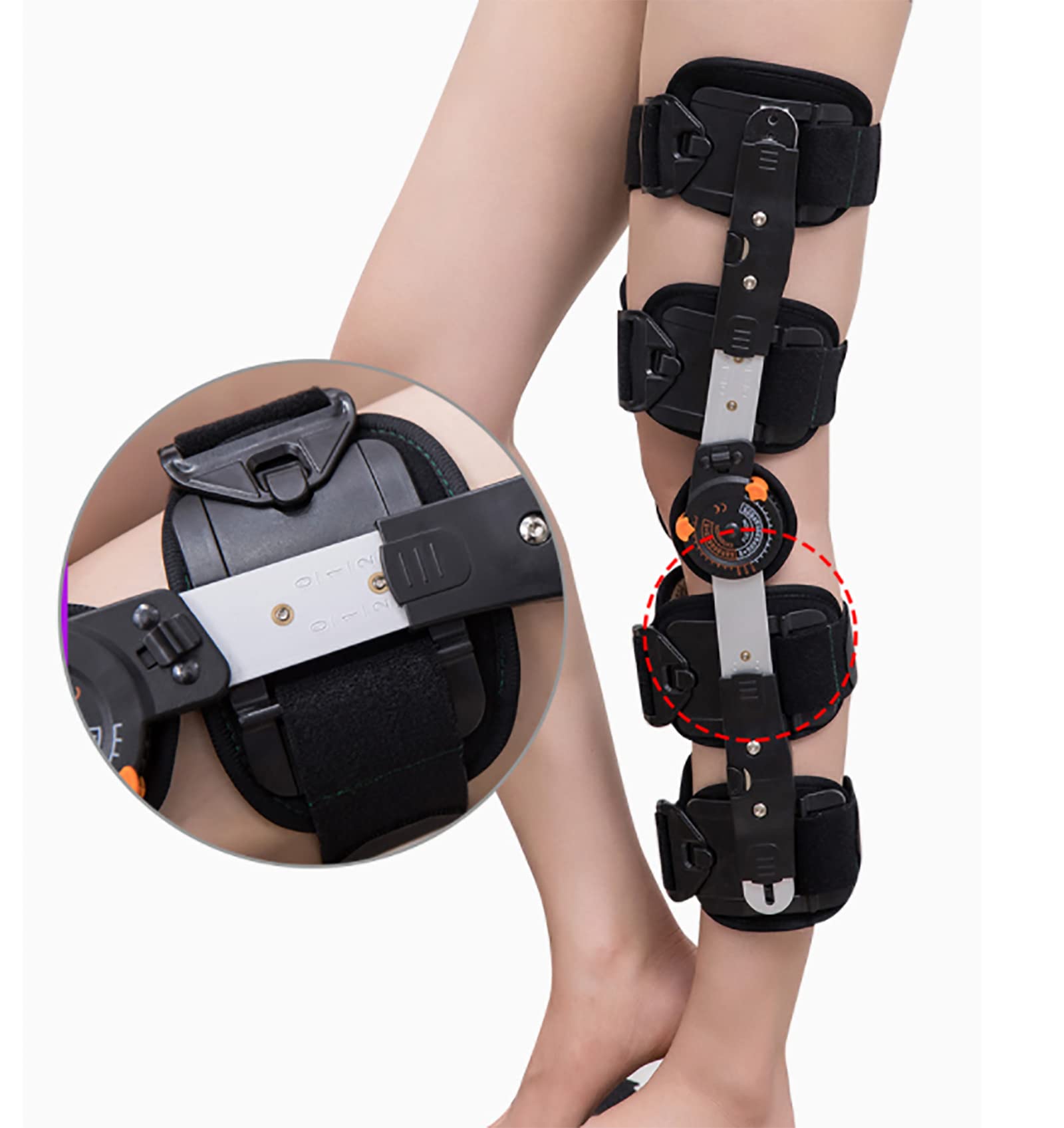 膝用装具 ニーブレース ブラック Amazon.co.jp: ヒンジ付きニーブレース、膝固定具、プロテクター 手術