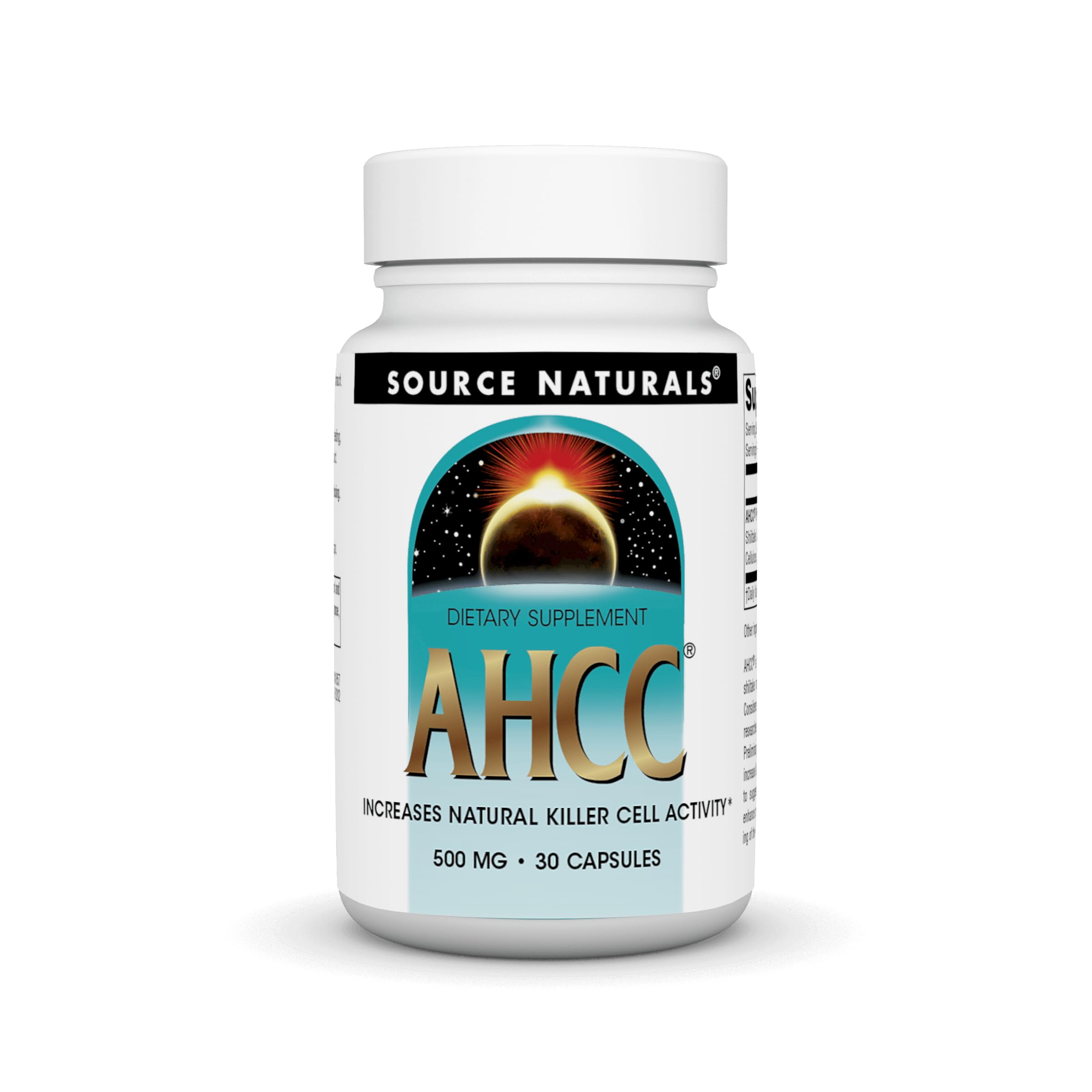Source Naturals - Ahcc With Bioperine 30 Capsules 68882