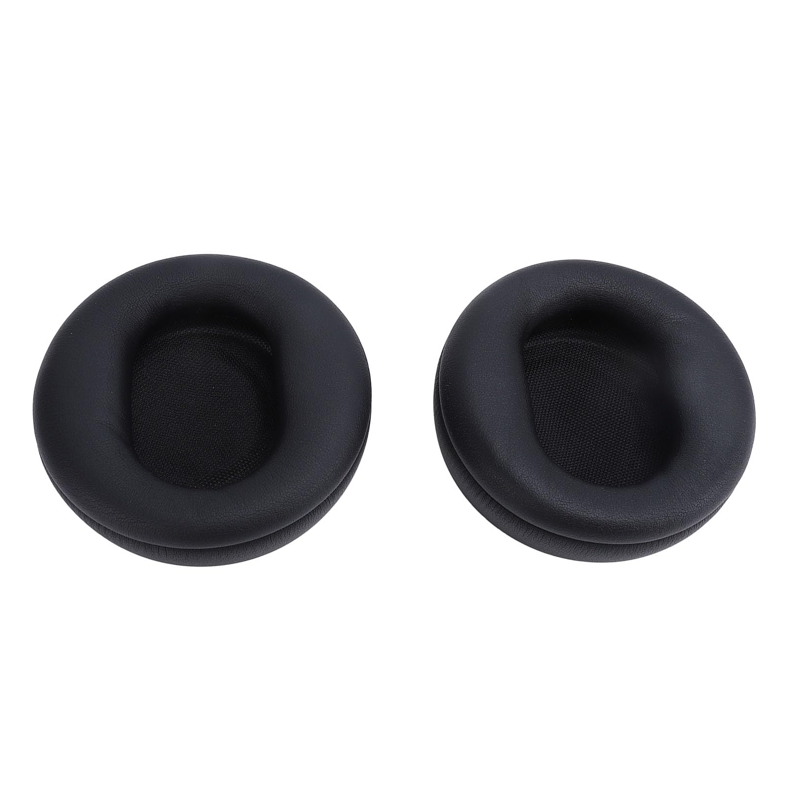 Cuscinetti auricolari di ricambio per cuffie 1 2, Cuscinetti auricolari per cuffie, Cuscinetti auricolari in morbida pelle proteica con memory foam ad alta densità, Isolamento (Nera)