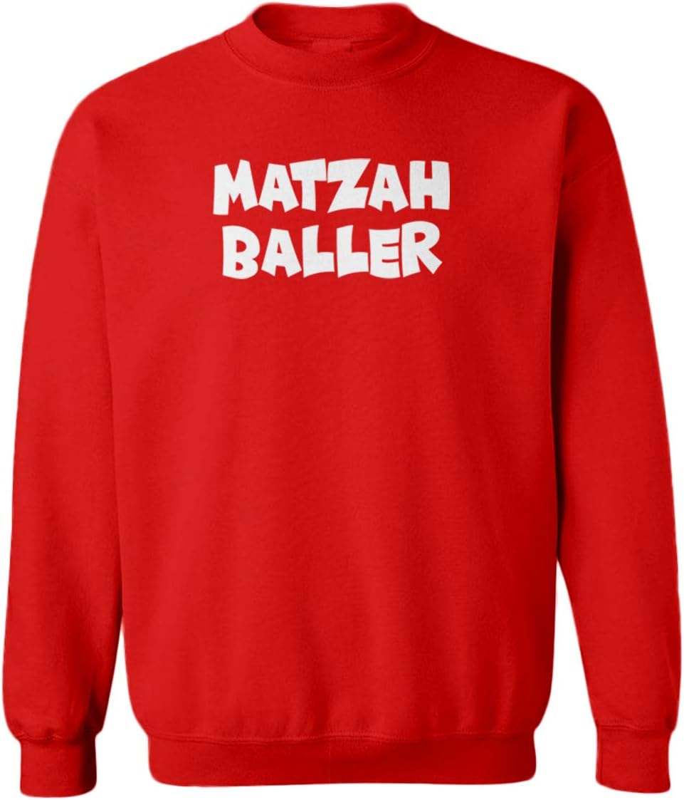 Tcombo Matzah Baller - Jewish Matzo Toddler Fleece Crewneck Sweater