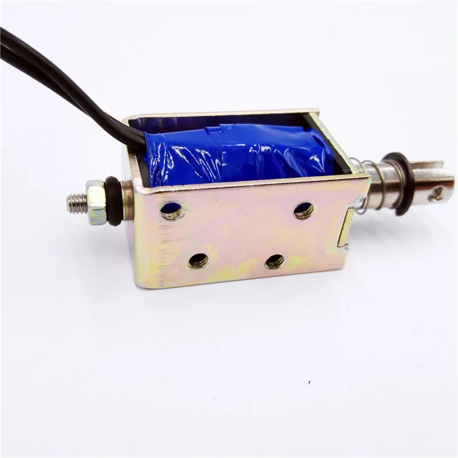 Elettromagnete a telaio tipo push-pull DC 12/24V TAU0630T, distanza di spostamento 10 mm, forza di tenuta 1 kg, 1 pz.(12VDC)