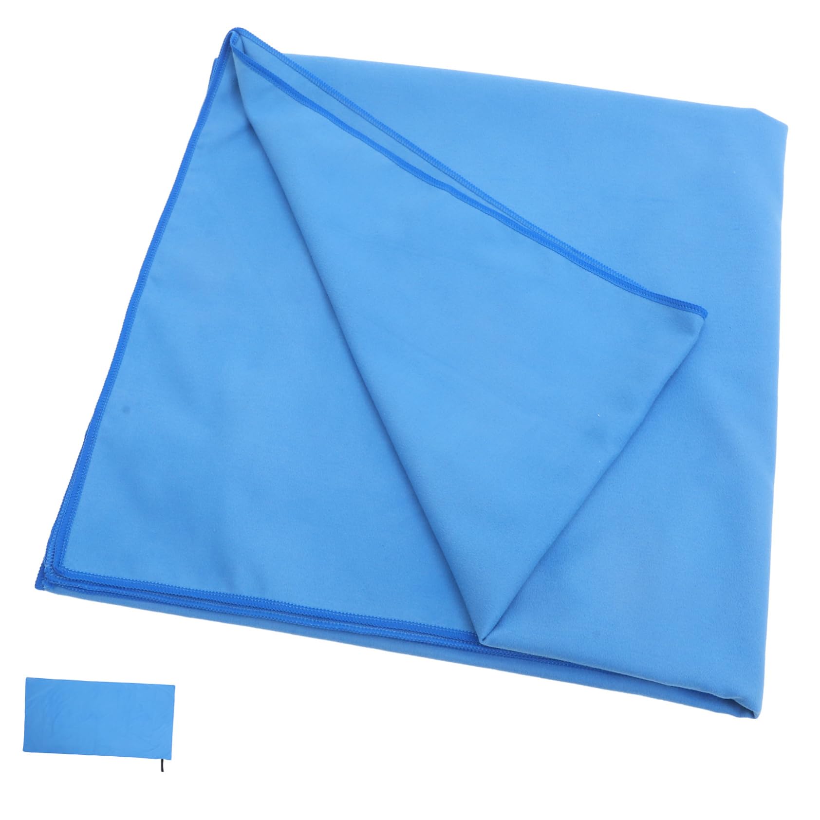ULTECHNOVO 3 Pezzi Asciugamano Microfibra da Spiaggia e Palestra Asciugatura e Assorbente Telo Mare da Viaggio Multifunzionale per Piscina e Sport Acquatici Blu