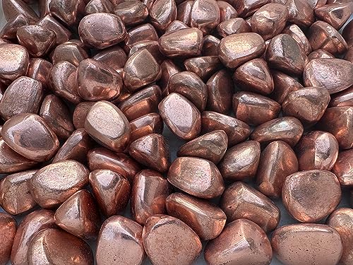 Image of GAF TREASURES 1 /2 LB Copper Tumbled Stones, Polished Natural Copper Gemstone, Copper Healing Crystals (Copper)