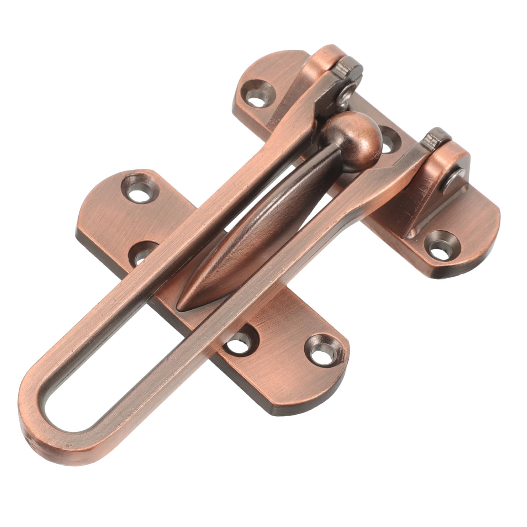 NUOBESTY 5 Pièces Boulon de porte antivol sécurité loquet depuis serrure de renfort de porte à l'intérieur serrures de porte intérieures verrouillage de porte Alliage de zinc