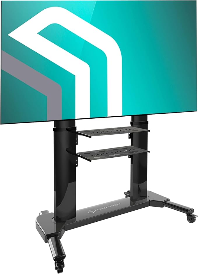 ONKRON Mobile TV Stand with Wheels for 4080 Inch Flat