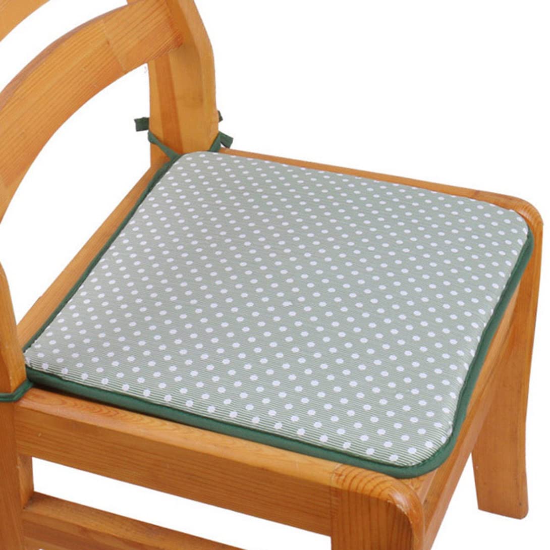 Coussin de chaise doux pour assise inconfortable lot de 4 galettes carrées grises 40x40 antidérapant