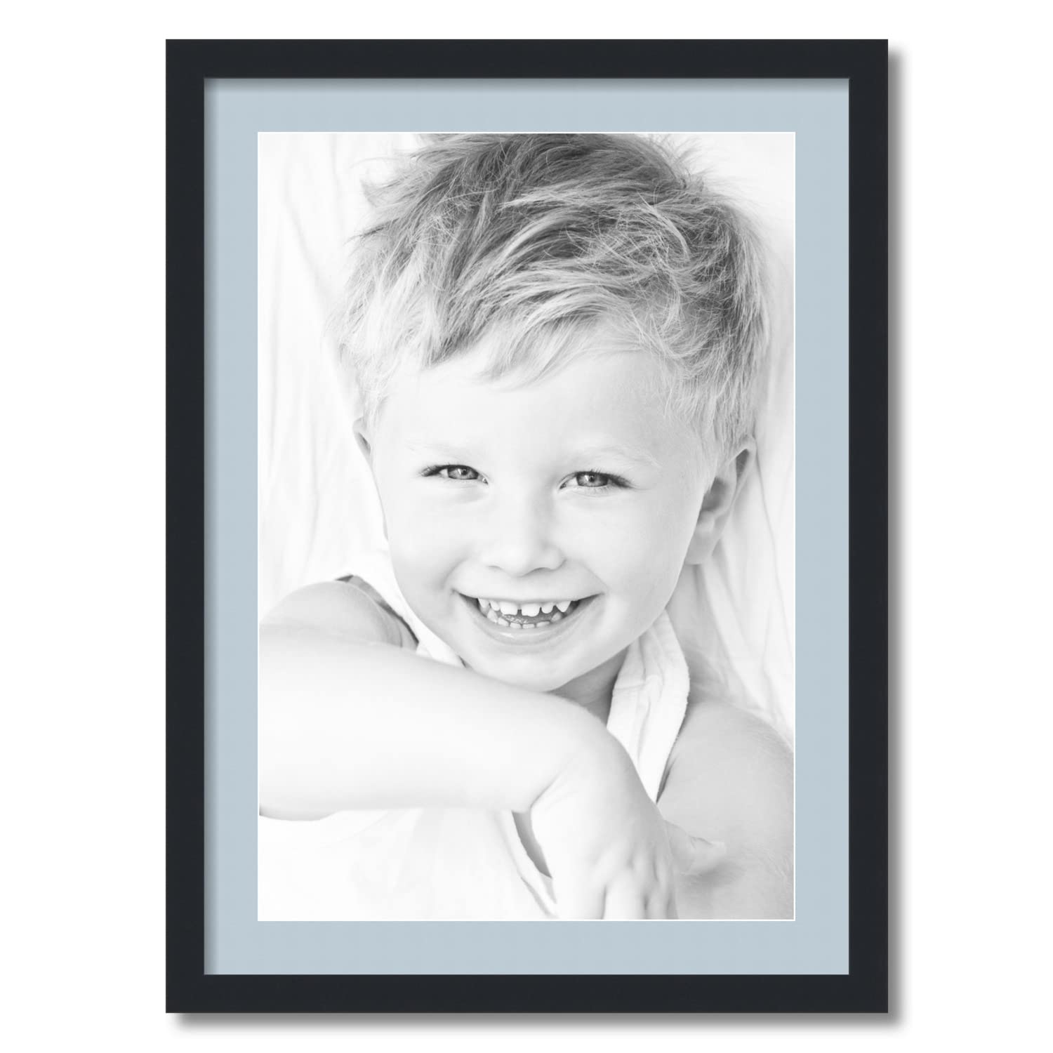 Amazon.com - ArtToFrames 17x25 inch Satin Black Picture Frame with