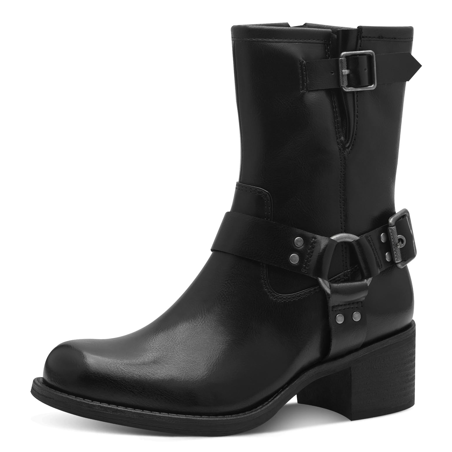 MARCO TOZZI Women's Bootie Zip + Briefs 2-25388-43 Fashion Boot, Black, 3.5 UK