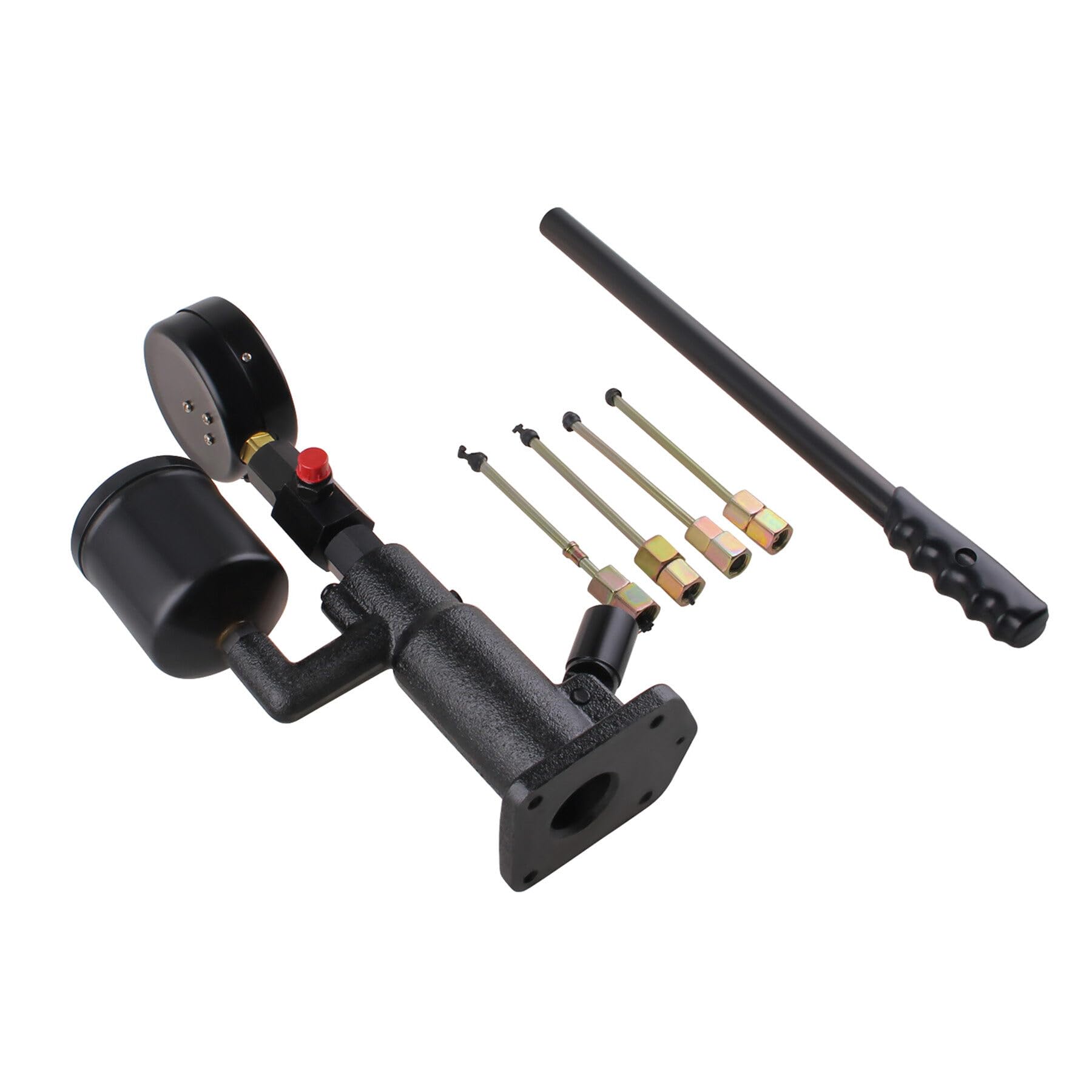 0-600 bar - Appareil de test d'injecteur avec double échelle - Testeur d'injecteur - Appareil de diagnostic dans le moteur diesel pour différents tests et tests