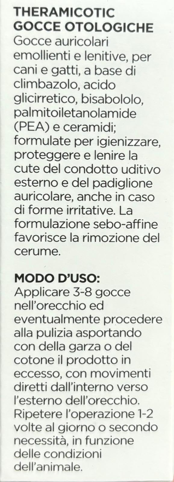 BIOFORLIFE ITALIA Srl THERAMICOTIC Gocce Auricolari 25ml