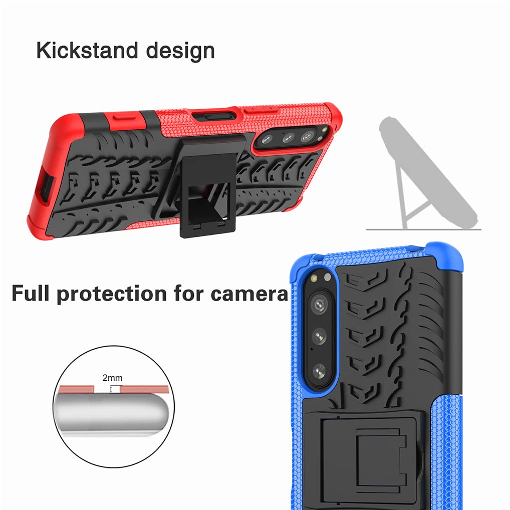 SEAHAI Cover per Sony Xperia 5 IV, Custodia Ultra Sottile ed Elegante