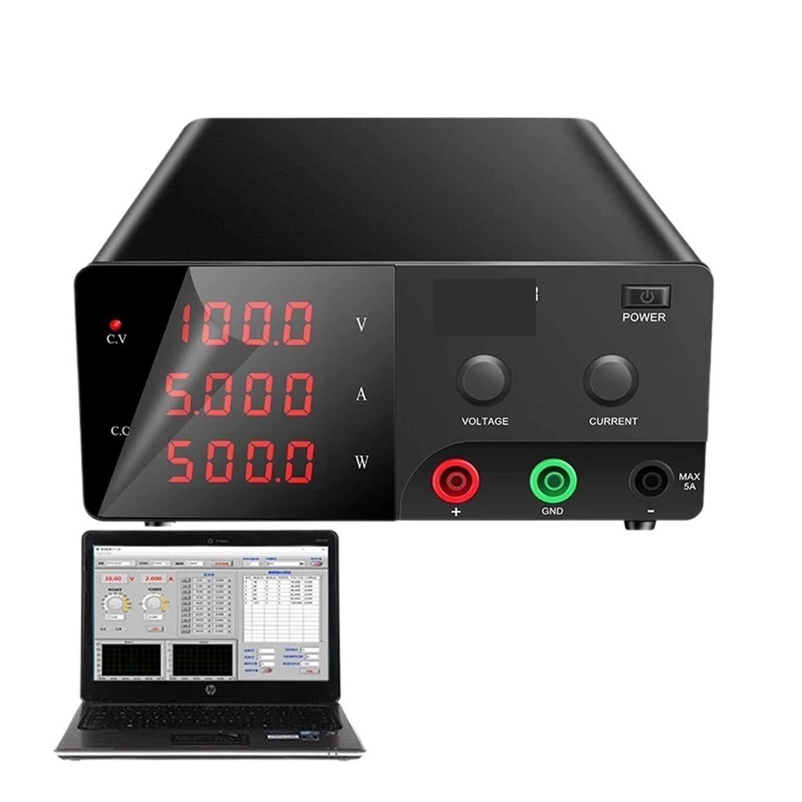 JJKKOZVQF 450W-1200W Power Supply 30V 60V 100V 110V 120V 200V 10A 20A(120V10A 1200W,220 V)