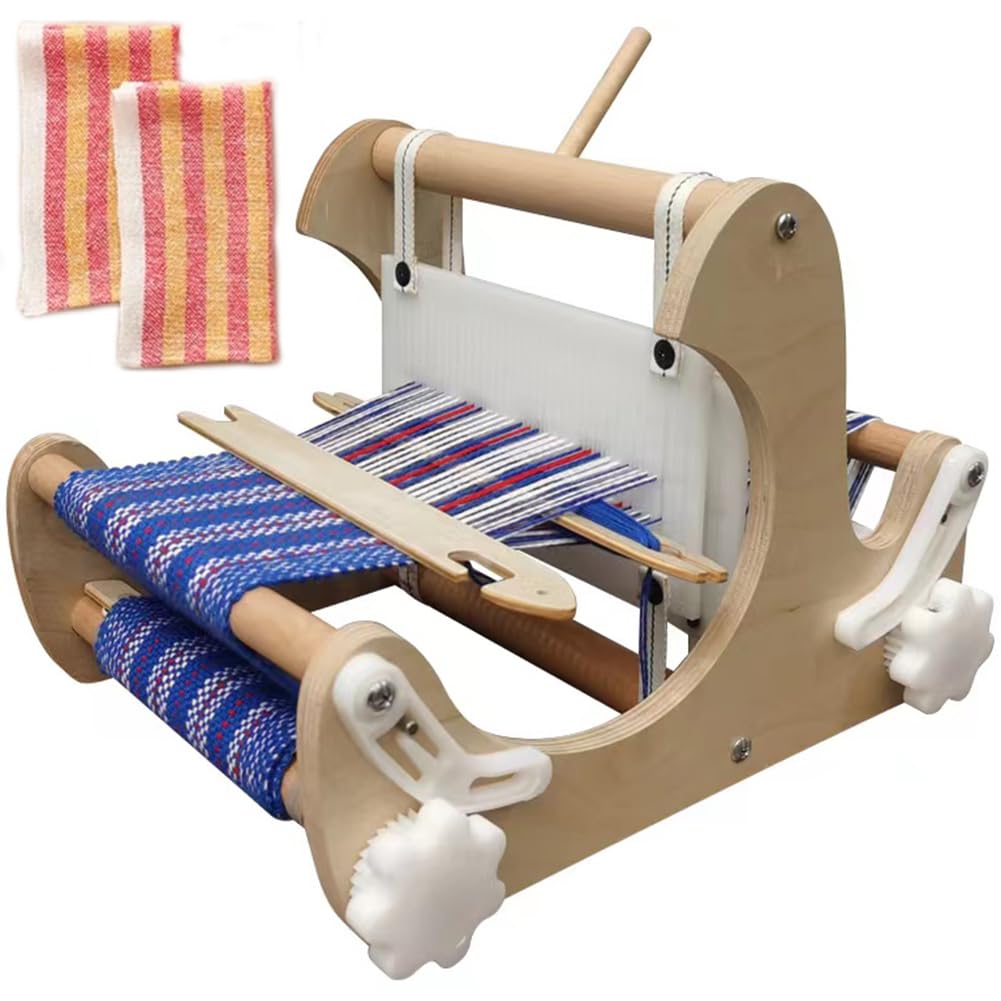 YHUEGH Telaio per Tessitura su Supporto, Telaio per Tessitura Multiuso in Legno per Arti e Mestieri, Telaio Extra-Large, telai per arazzi, tavola per Tessitura Fai da Te per Bambini Principianti