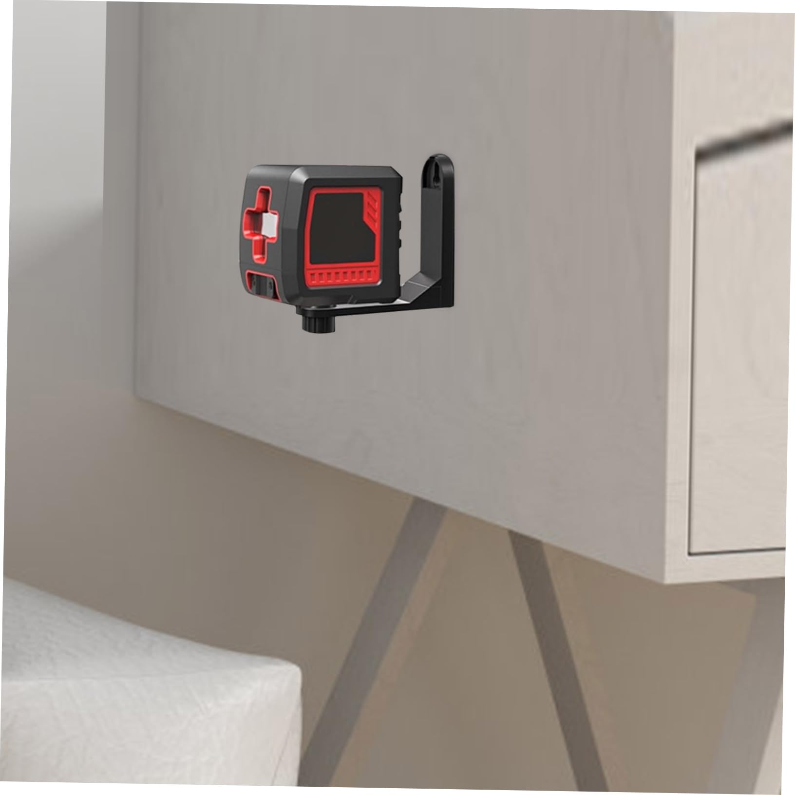 Uonlytech 5pezzi Supporto Parete Leggero Con Magneti Staffa Per Strumenti Da Fissare Facile Installazione e Rimozione Accessorio Indispensabile Per Fai Da Te e Professionisti