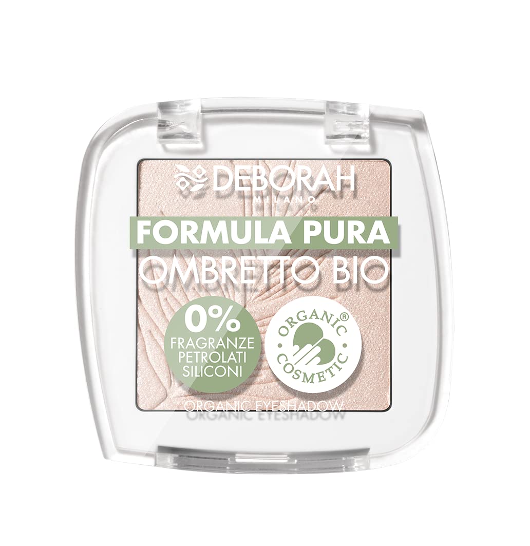 Deborah Formula Pura Cienie do Powiek, Nr 02 Soft Gold, 10 g