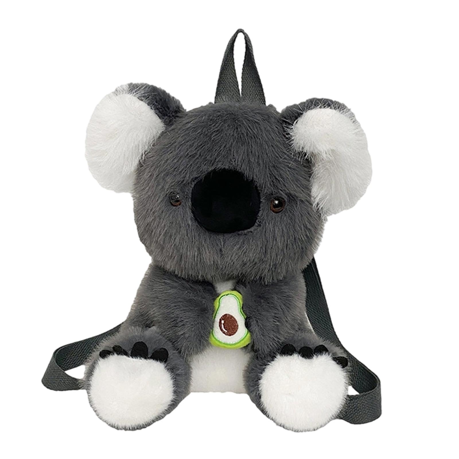 Koala Plush Toy Backpack Lovely Stuffed Animal Backpack for Girls Kids Party Avocado-image-23