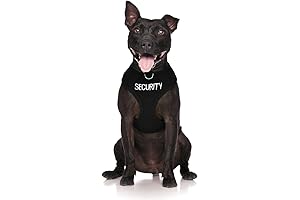 Exclusive Security Dog Vest with Advanced Warning System