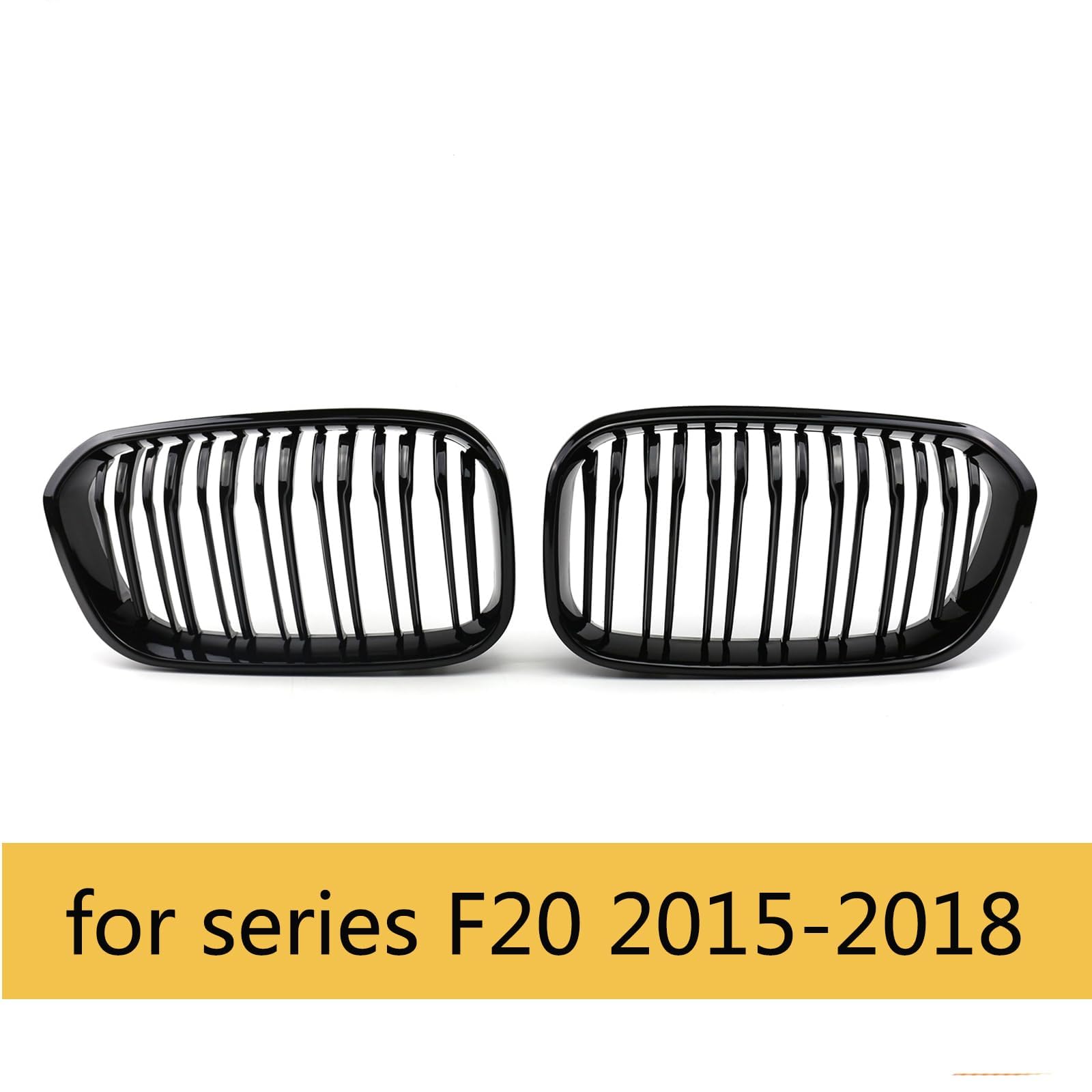 F20 F21 Griglia Anteriore per BMW Serie 1 F20 F21 LCI Griglia Paraurti Serie 1 Nera Griglie Radiatore 2015 2016 2017 2018 2019