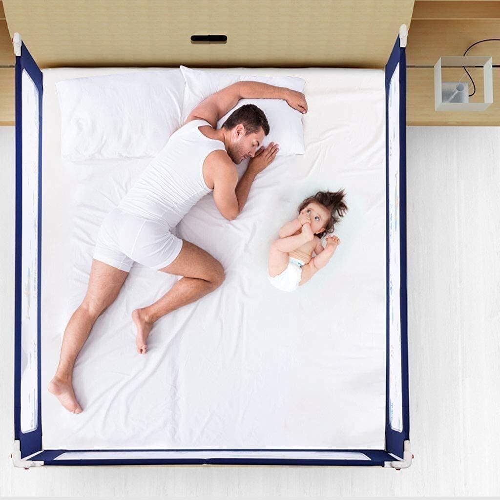Box per Bambini Ringhiera per Lettino per Bambini Ringhiera per Letto Portatile Protezione di Sicurezza Regolabile in Altezza per Bambini Bambini Giocattolo Regolabile da 75 a 92 c