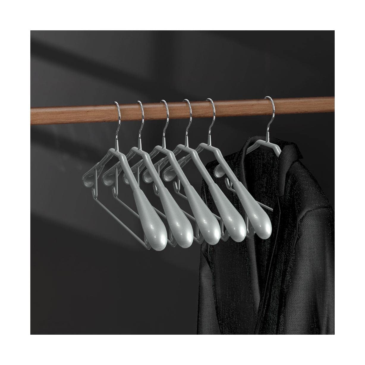 TXGJWRA Space Saving 10 Pack Hangers for Clothes Hanger Heavy Duty Metal Coat Hangers Clothes Hanger Space Saving Suit Hangers Hangers Coat,B
