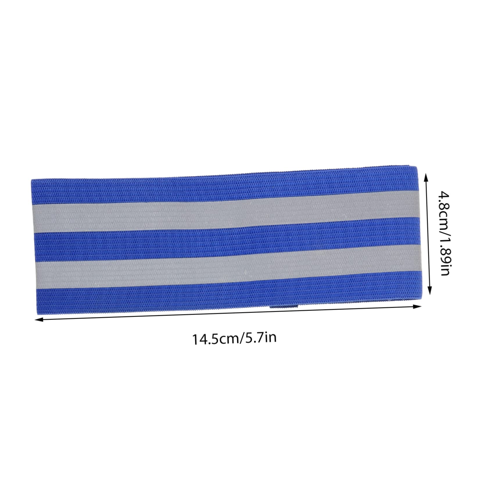Abaodam Cinturino da Polso Riflettente Bracciali Alta visibilità Notte Sport Bande Riflettenti Braccialetto Riflettente per La Corsa Notturna Correre Poliestere