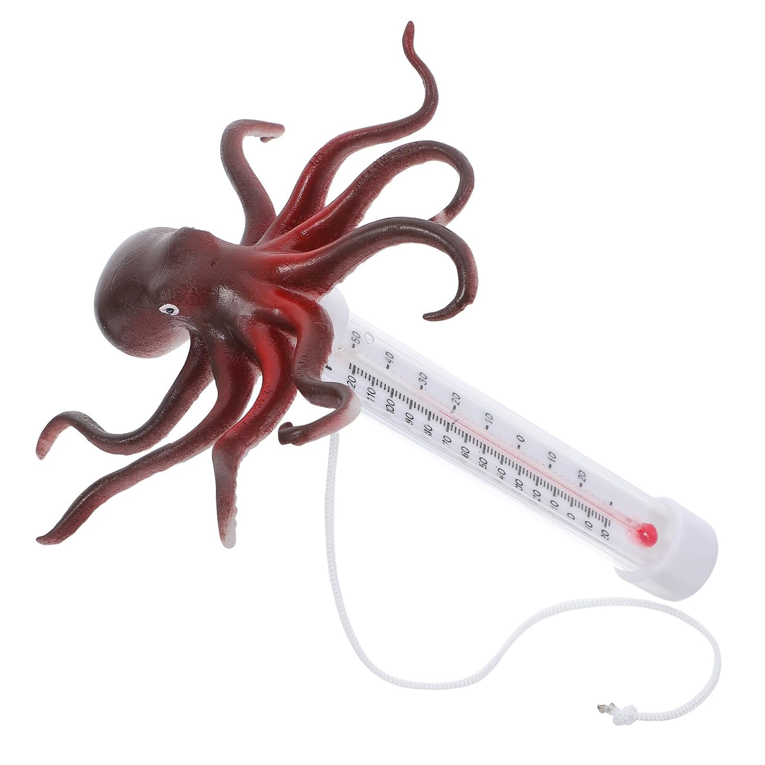 Artibetter Octopus Floating Pool Thermometer Water Temperature Gauge for Swimming Pools Hot Tubs Spas 1pcs Cartoon Design