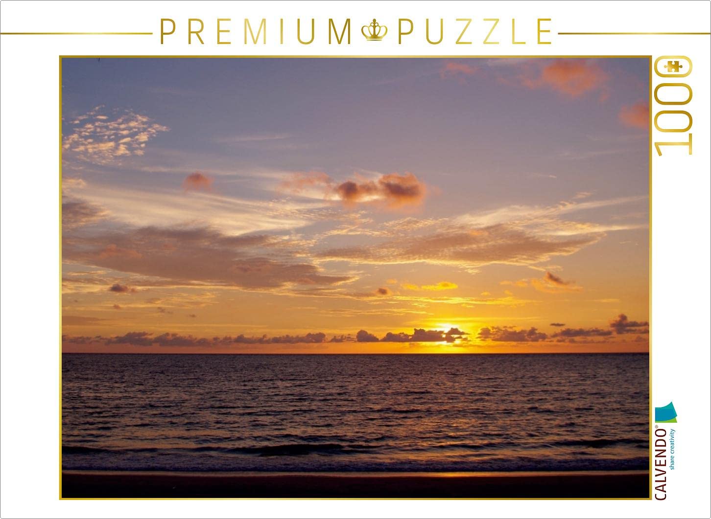 CALVENDO Puzzle 'Inselparadies Sansibar' – 1000 Teile Premium-Fotopuzzle Für Erwachsene | 64x48 Cm