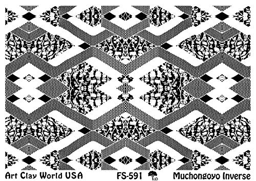 FlexiStamps Texture Sheets Muchongoyo Inverse Design - 1 Pc.