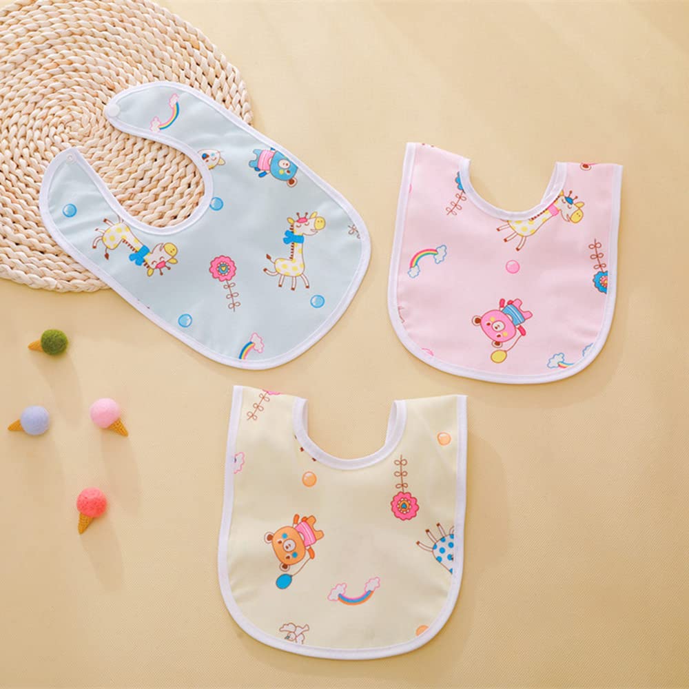 SLOSH Bavoirs Imperméables Bébé Bavoir Etanche Imperméable Unisexe 0 mois à 24 mois Waterproof