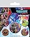 Price comparison product image Pyramid International Guardians of the Galaxy Vol. 2 Rocket and Groot Badge, Multi-Colour, 10 x 12 cm