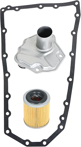 Miniatura 2 de munirater Filtro de aceite de transmisión y repuesto de arandela para Pathfinder Quest 313971XF0D 317263JX0A 2013-2019