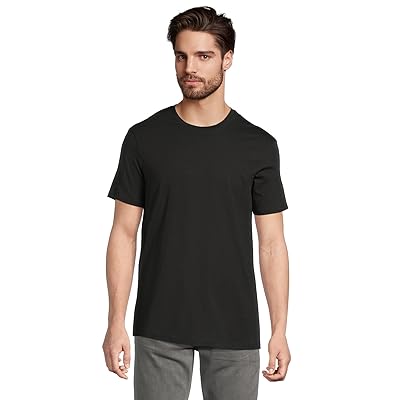 Armani Exchange Crew Neck T Shirts with Small Logo Patch Men