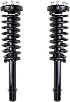 Vista 1609 de Detroit Axle - Kit de suspensión delantera de 10 piezas para Chevy Aveo Aveo5 Pontiac G3 Wave 2 Ready Struts Assembly 2 Enlaces de barra