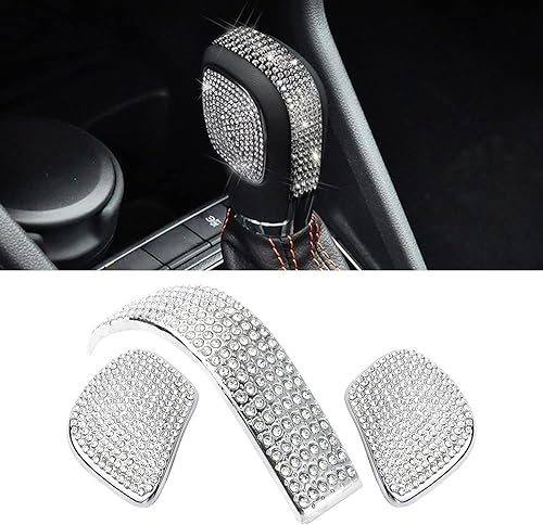 CARFIB Para VW Volkswagen Arteon Atlas Beetle CC Golf GTI Jetta Passat Bling Accesorios de palanca de cambios, calcomanías calcomanías cubiertas