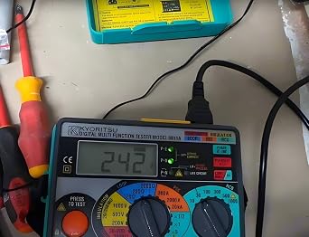 Japan Quality KYORITSU Multi Function Tester KEW 6011A 6 in 1 Continuity Insulation Loop RCD PSC Testing