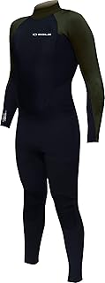 H2O - Cremallera Trasera para Hombre (4/3 GB), Color Negro y Verde