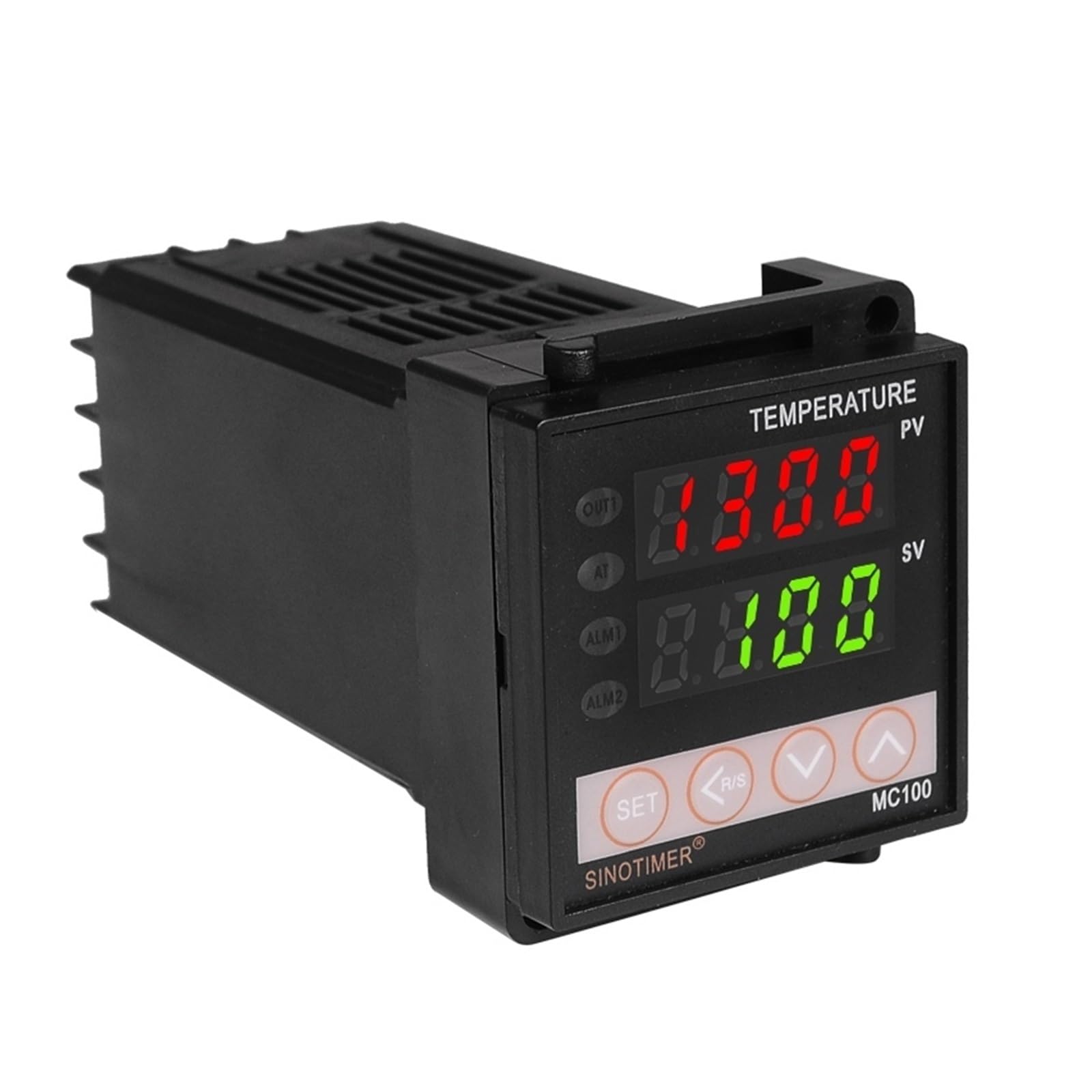 Digital Thermostat, 0-10V Analog Output Universal Thermocouple, PT100 Input Digital PID Temperature Controller Thermostat For Heat Cool With Alarm,for Control Room Temperature
