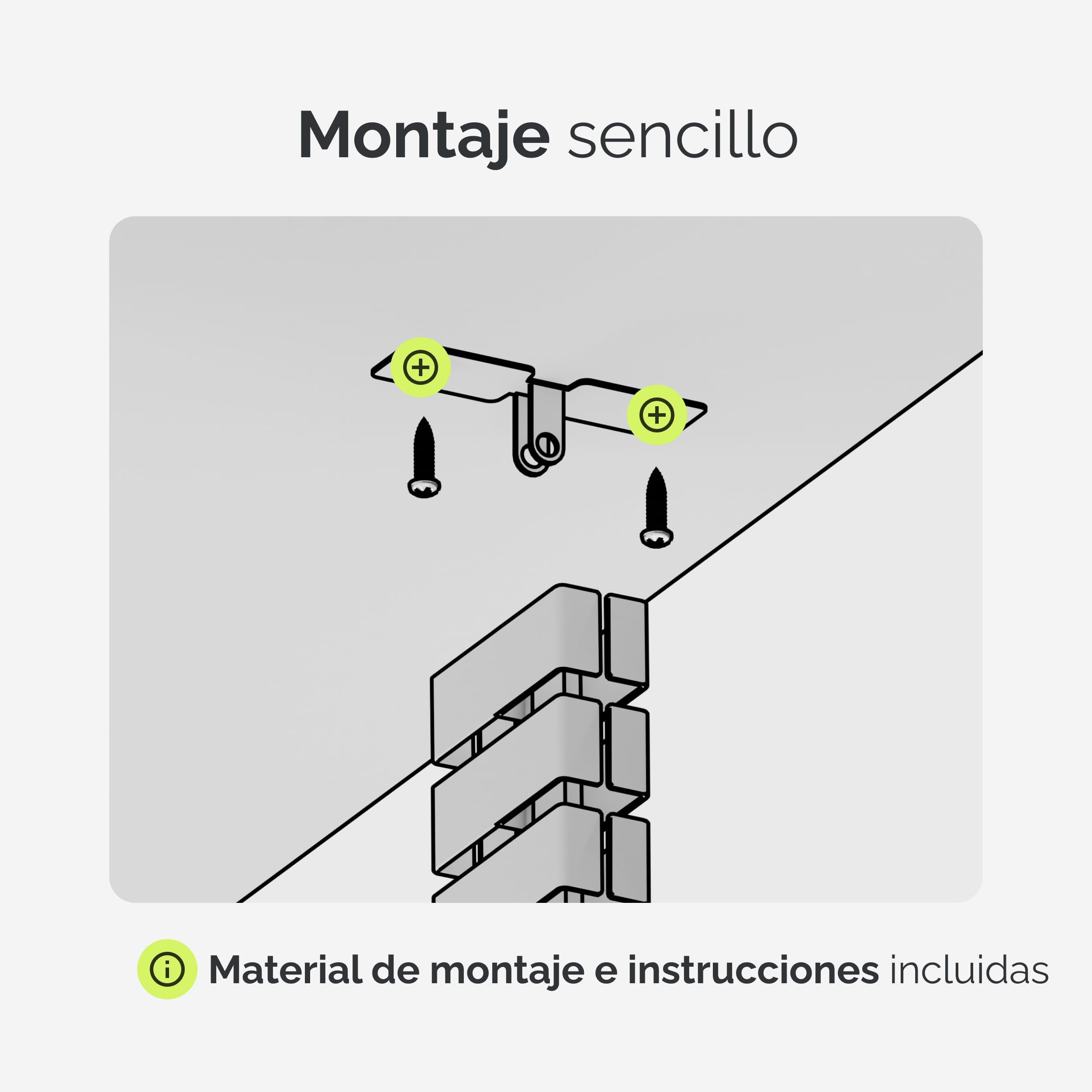 VALU guia pasacables para escritorios hasta 125 cm – Estable y Flexible, eslabón magnético – pasacables para mesas de Altura Fija y Ajustable – Base de Acero & Almohadillas de Goma