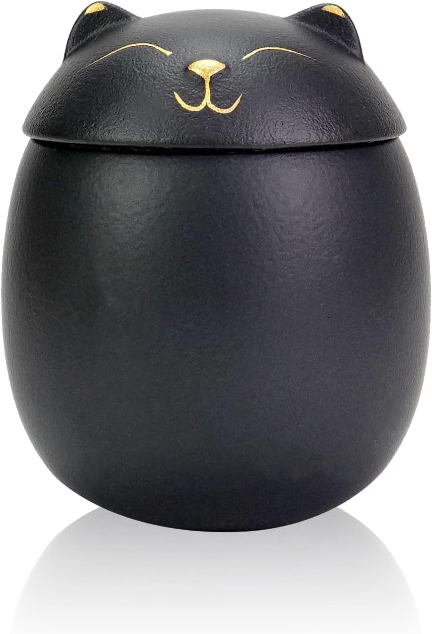 CatShaped Ceramic urn,Pet Urns for Cat Ashes,Cat Urns for