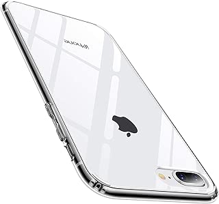 TORRAS Ultra Clear iPhone 8 Plus Case/iPhone 7 Plus Case, Anti-Yellow Slim Fit Thin Case Hard Plastic with Soft Bumper Shock Absorption Cover Case for iPhone 7 Plus/iPhone 8 Plus - coolthings.us