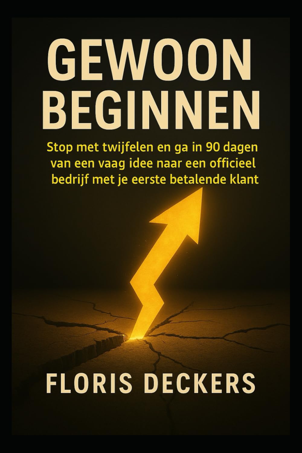 Gewoon Beginnen: Stop met twijfelen en ga in 90 dagen van een vaag idee naar een officieel bedrijf met je eerste betalende klant.