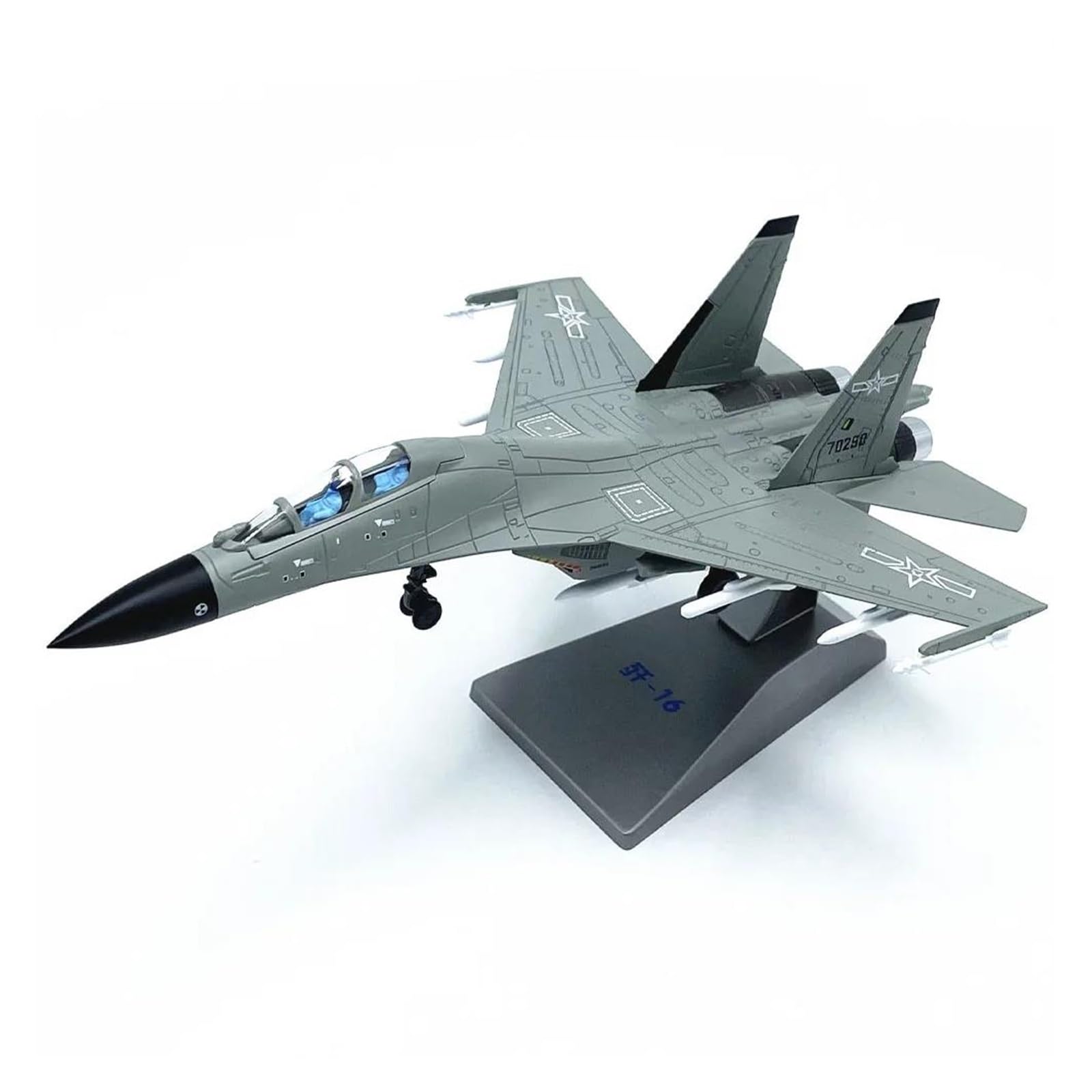 Maquette d'avion de chasse J-16 pour une décoration de bureau moderne