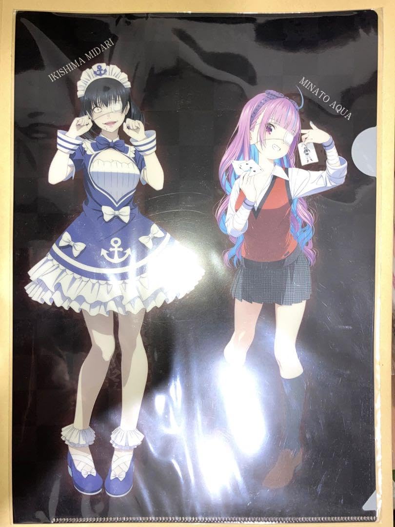 レア　湊あくあ　生志摩妄　賭ケグルイ　A4クリアファイル　Vアニ　ホロライブ Amazon.co.jp: レア 湊あくあ 生志摩妄 賭ケグルイ A4クリア