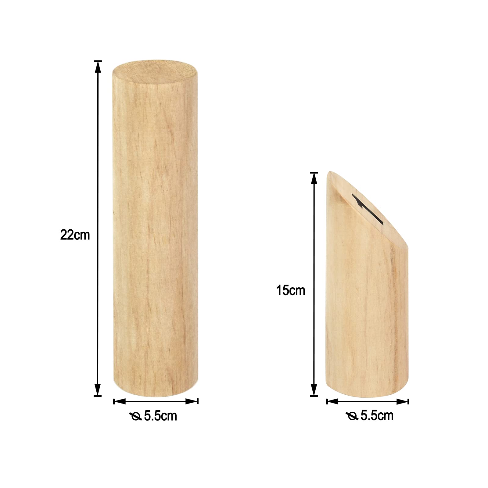 SUBTLETY Kubb Gioco Vichingo Dalla Finlandia Numeri Vichinghi