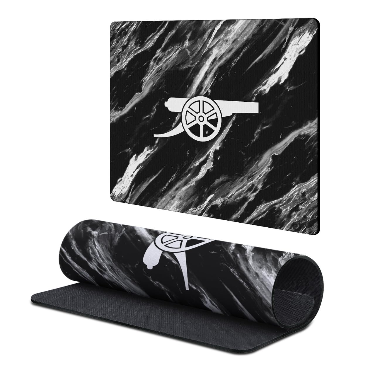 Head Case Designs Officially Licensed Arsenal FC Marble Crest Logo & Patterns 9.84 x 11.81 x 0.12 inches (250 x 300 mm) - S Gaming Office Desk PC Keyboard Mouse Mat Pad