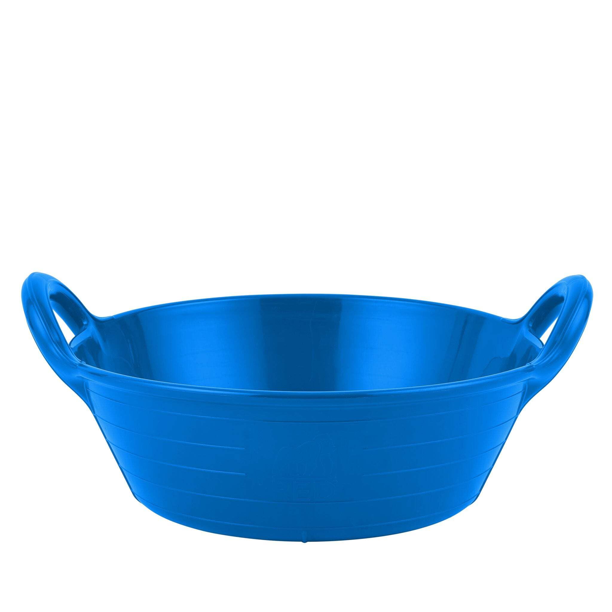 Red Gorilla Plas Small Skip Feed Bucket Tub Feeder Trough for Animal Feeding Garden Stable Building Site 11 Litre Capacity (Blue)