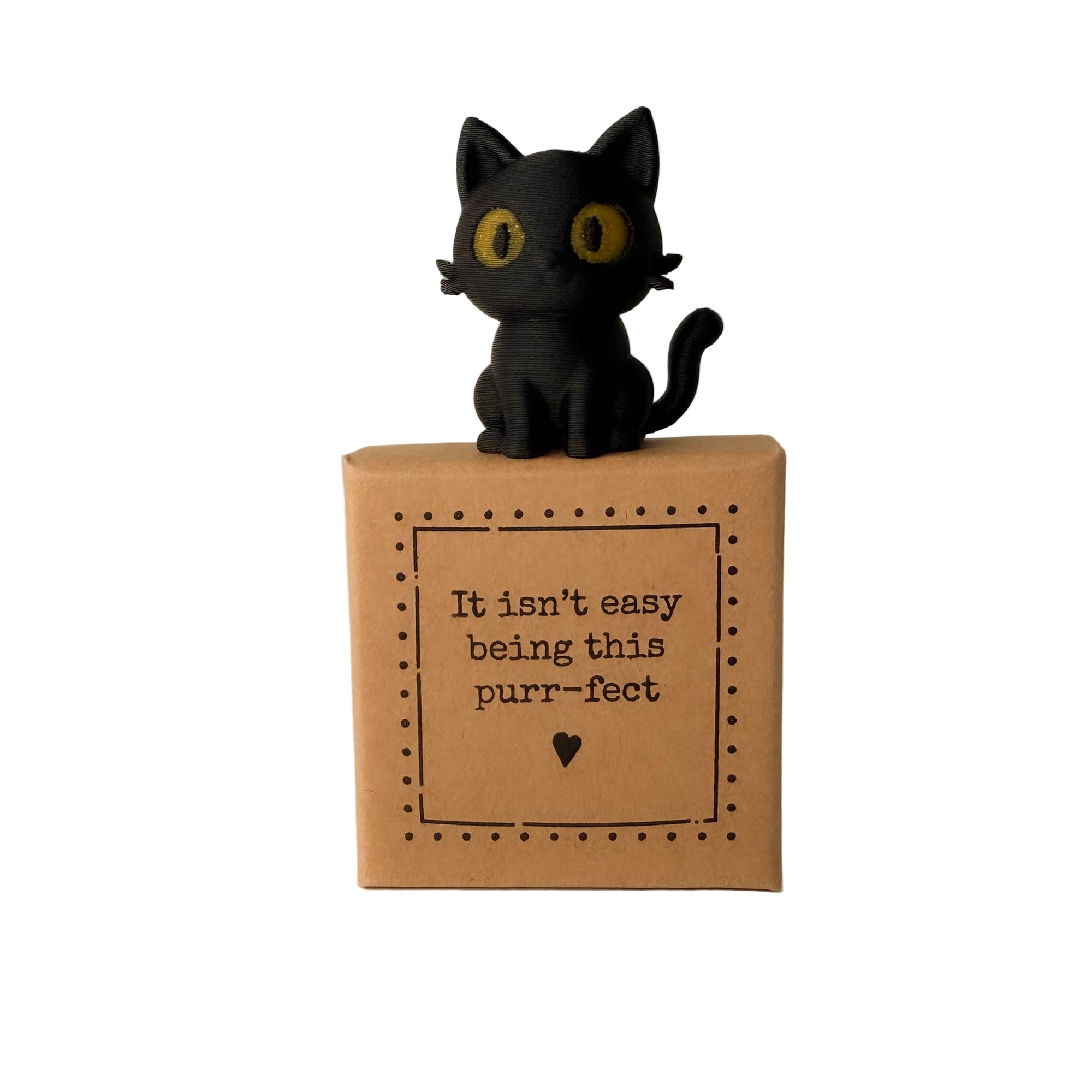 Image Industry Being This Purr-fect – Tiny Little Gifts – Cat Themed Keepsake in Small Gift Box – Sentimental Style Gift for Best Friend or Loved One